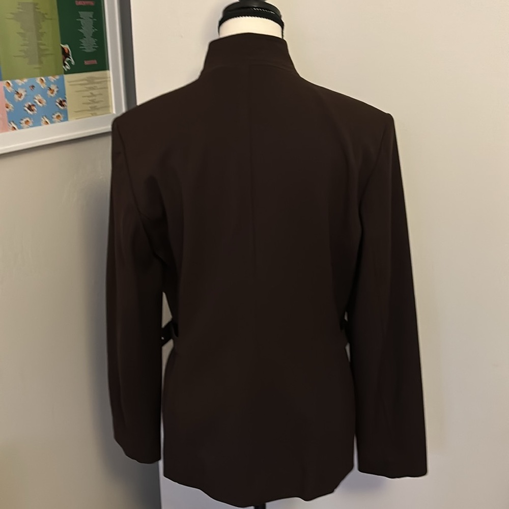 Brown Structured Jacket - image 2